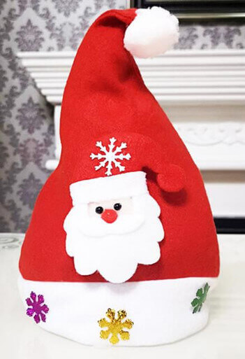 Alternative view of Christmas Hat  Santa Claus