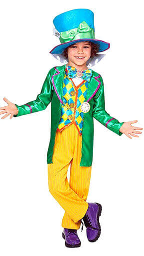 Disney - Alice In Wonderland Mad Hatter Boy Costume
