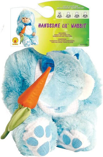 Alternative view of Blue Wabbit Child Costume