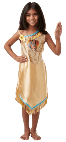 Sequin Pochantas Costume for Kids