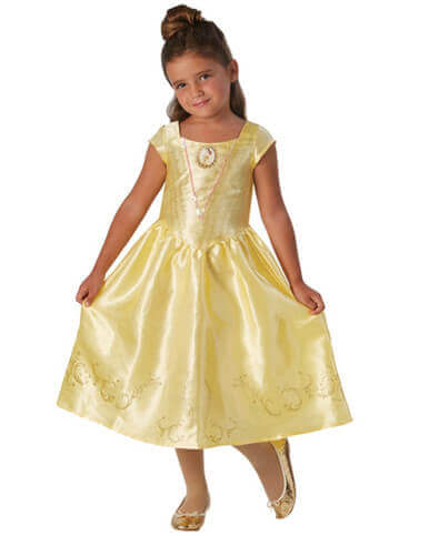 Classic Action Golden Belle Costume for Kids