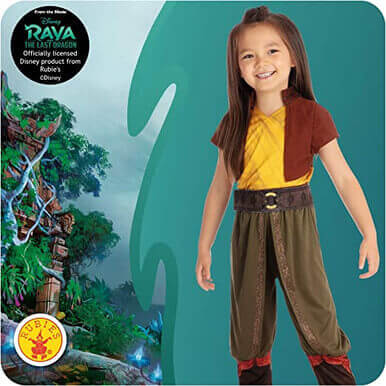 Raya Classic Box Raya and the Last Dragon Girls Kids Fancy Dress - Image 2