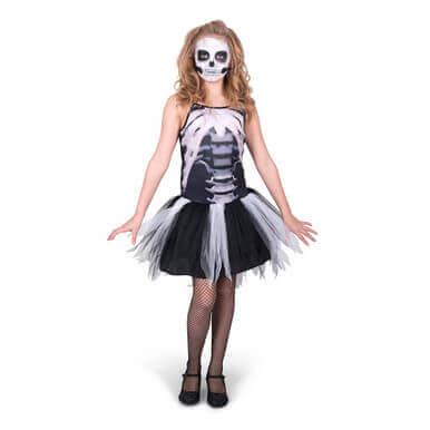 Alternative view of Skeleton Tutu Dress Halloween Costume