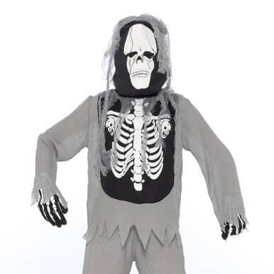 Alternative view of Seasons Halloween Ghostly Skeleton Costume