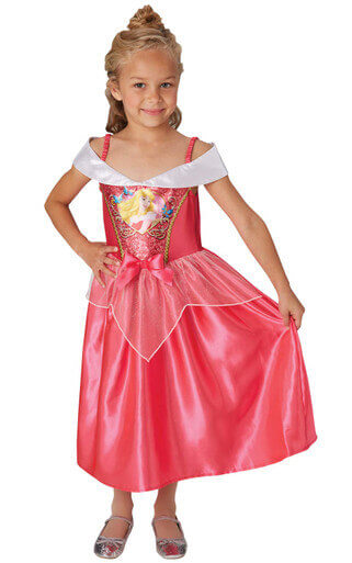 Alternative view of Sequin Aurora Sleeping Beauty Costume for Kids