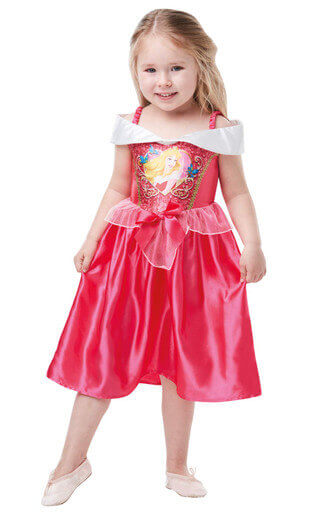 Sequin Aurora Sleeping Beauty Costume for Kids