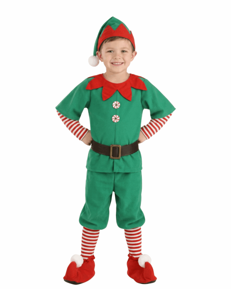 Unisex Elf Costume Christmas Elf Costume for Kids