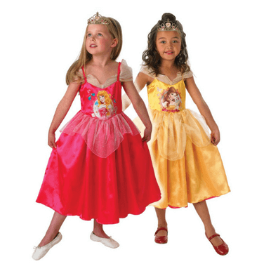 Reversible- Aurora Sleeping Beauty To Belle Costume for Kids