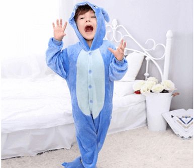 Blue Stitch Onesie Pajamas Unisex - Image 6